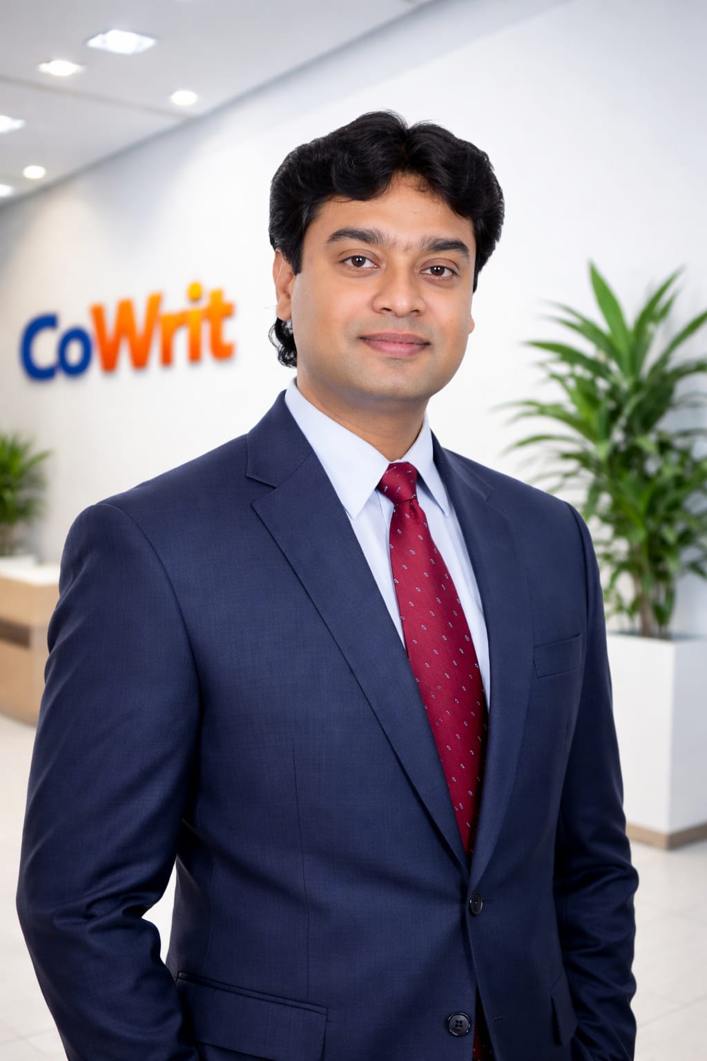 Dr. RAJA. M professional portrait